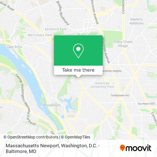 Massachusetts Newport map