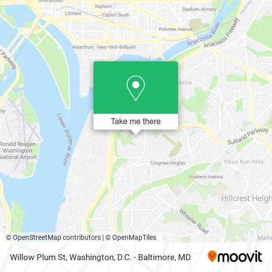 Mapa de Willow Plum St