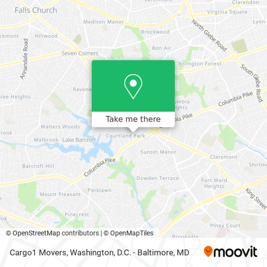 Mapa de Cargo1 Movers