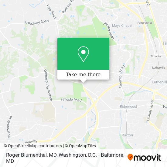 Mapa de Roger Blumenthal, MD