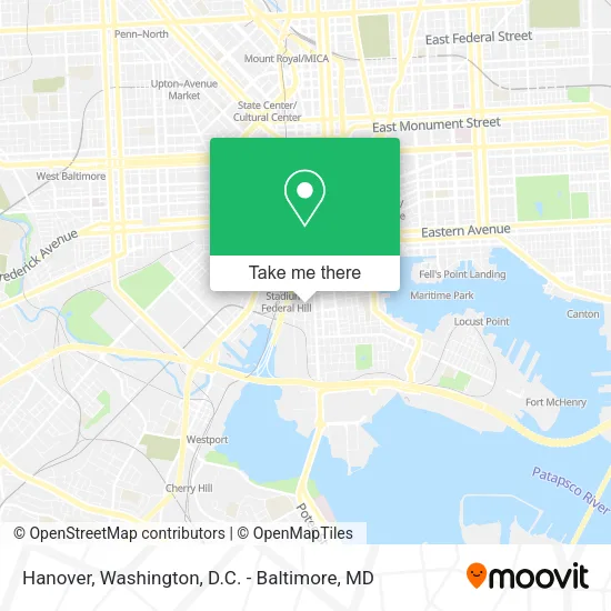 Hanover map