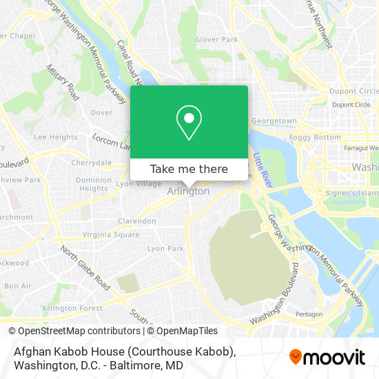 Afghan Kabob House (Courthouse Kabob) map