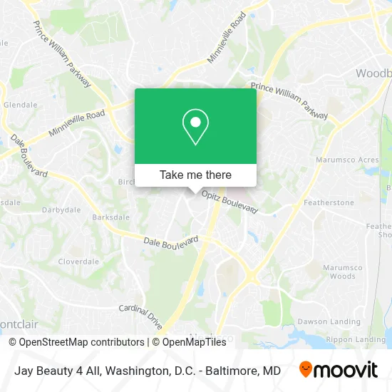 Jay Beauty 4 All map