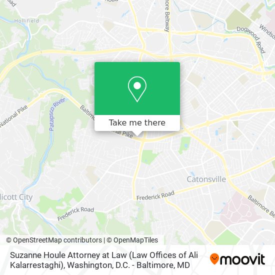 Suzanne Houle Attorney at Law (Law Offices of Ali Kalarrestaghi) map