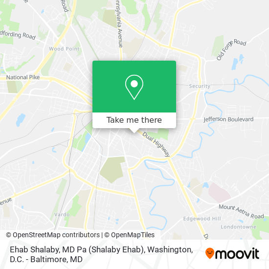 Ehab Shalaby, MD Pa (Shalaby Ehab) map