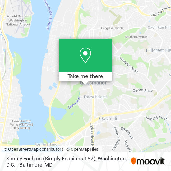 Mapa de Simply Fashion (Simply Fashions 157)