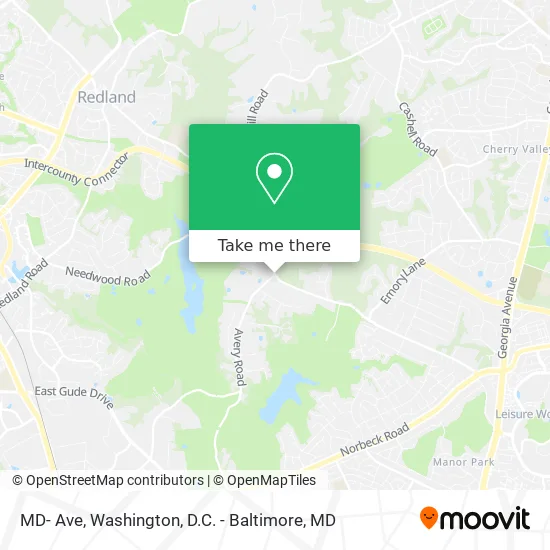 MD- Ave map