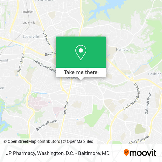 JP Pharmacy map