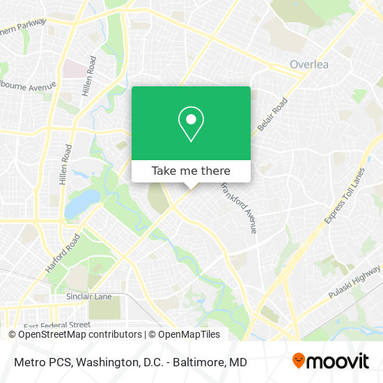 Metro PCS map