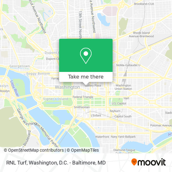 RNL Turf map