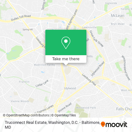 Truconnect Real Estate map