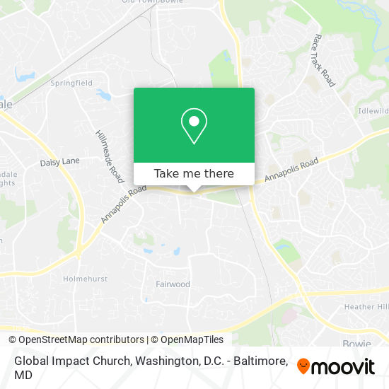 Mapa de Global Impact Church