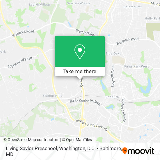 Mapa de Living Savior Preschool