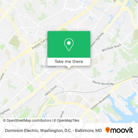 Dominion Electric map