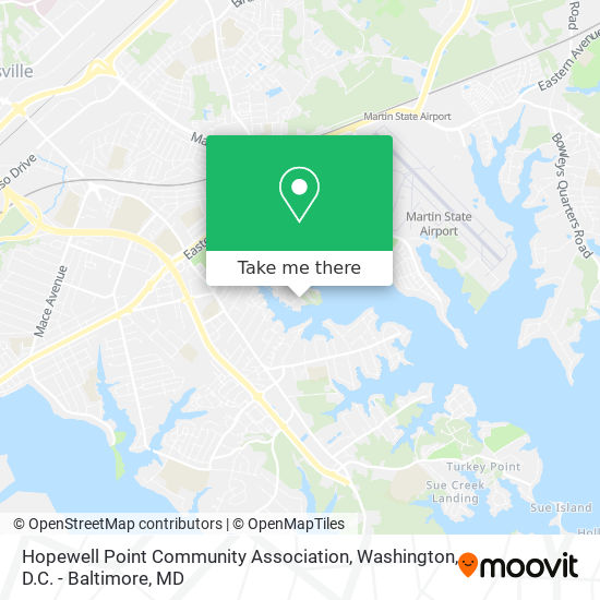 Hopewell Point Community Association map