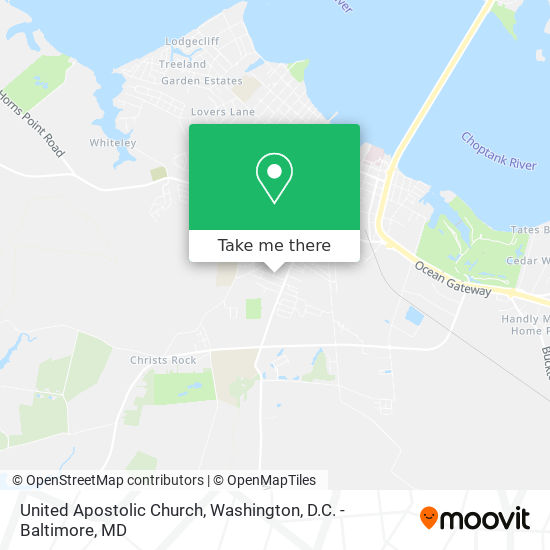 United Apostolic Church map