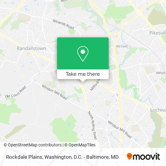 Rockdale Plains map