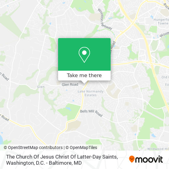 The Church Of Jesus Christ Of Latter-Day Saints map