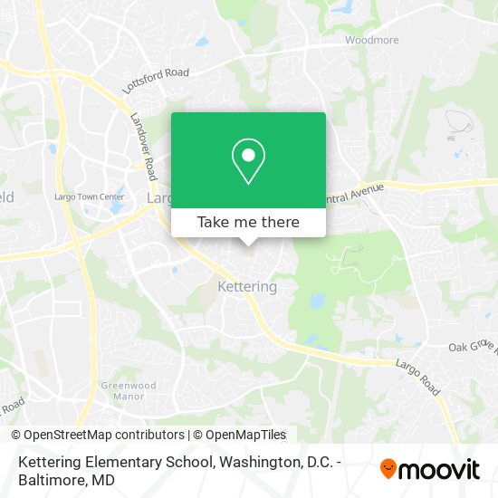 Mapa de Kettering Elementary School
