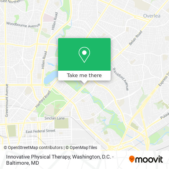 Mapa de Innovative Physical Therapy