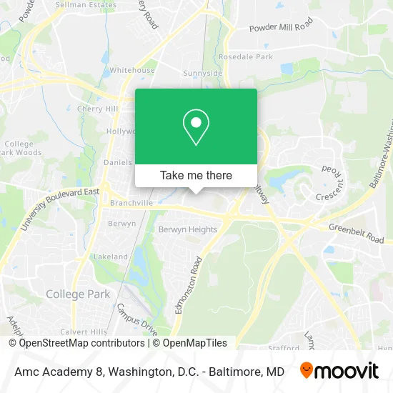 Mapa de Amc Academy 8