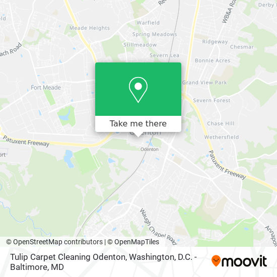 Tulip Carpet Cleaning Odenton map
