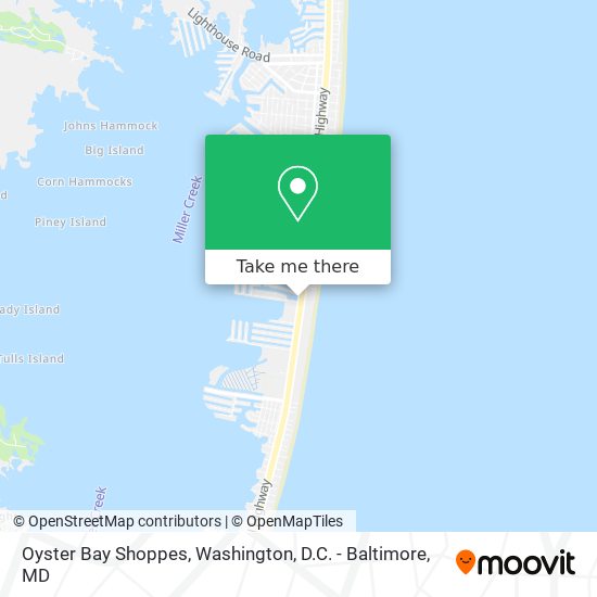 Oyster Bay Shoppes map