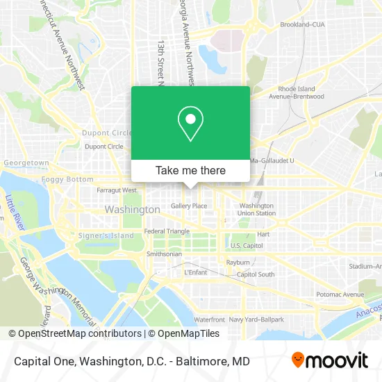 Capital One map