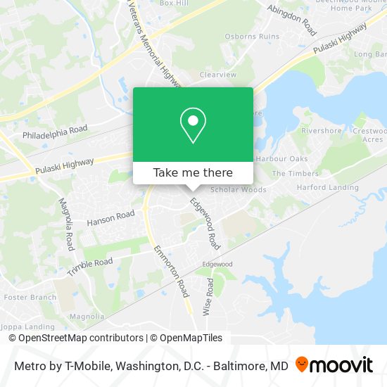 Metro by T-Mobile map