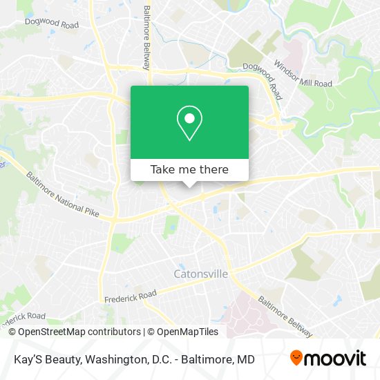 Kay’S Beauty map