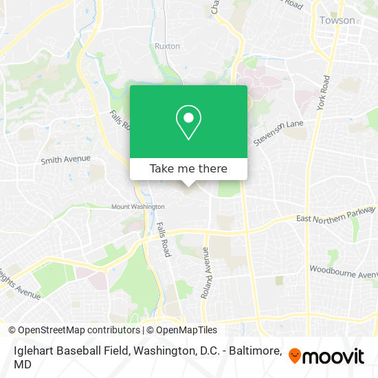 Iglehart Baseball Field map