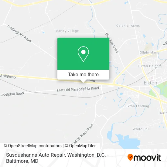 Susquehanna Auto Repair map