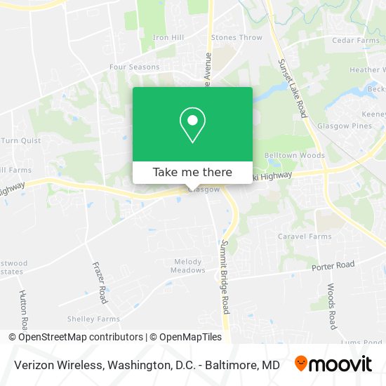 Verizon Wireless map