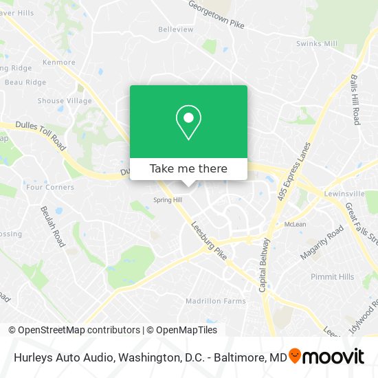 Hurleys Auto Audio map