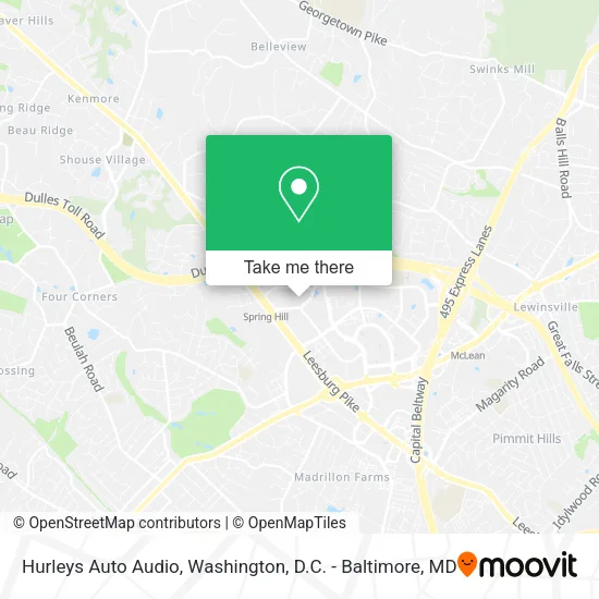 Hurleys Auto Audio map