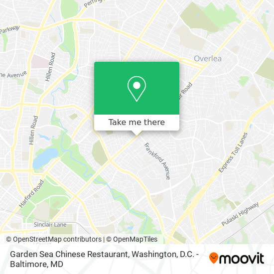 Garden Sea Chinese Restaurant map