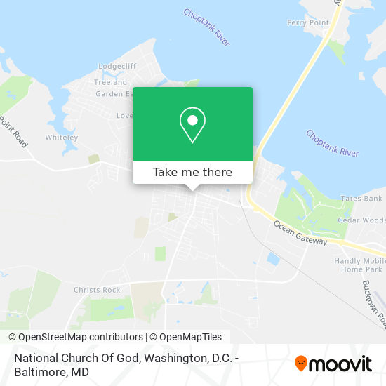 Mapa de National Church Of God