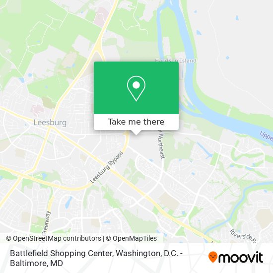 Battlefield Shopping Center map