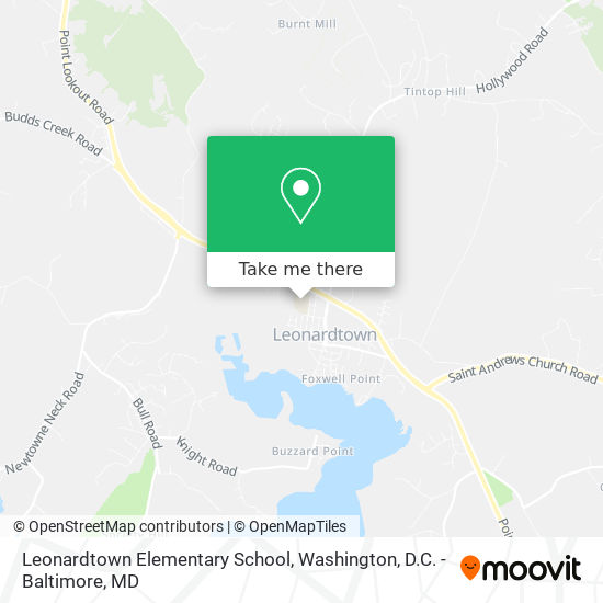 Mapa de Leonardtown Elementary School