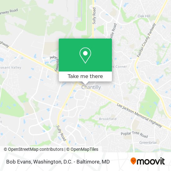 Bob Evans map