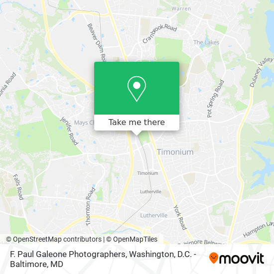 F. Paul Galeone Photographers map