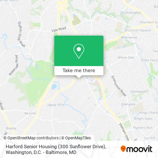 Mapa de Harford Senior Housing (300 Sunflower Drive)