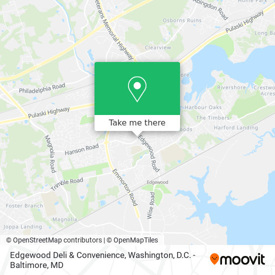 Edgewood Deli & Convenience map