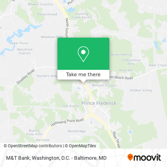 M&T Bank map