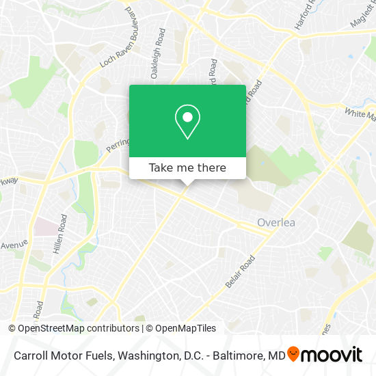 Mapa de Carroll Motor Fuels