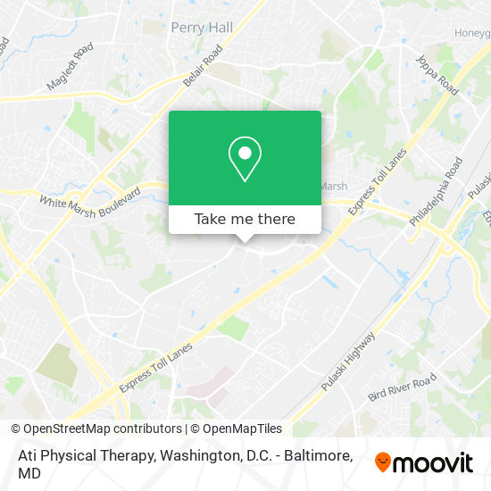 Ati Physical Therapy map