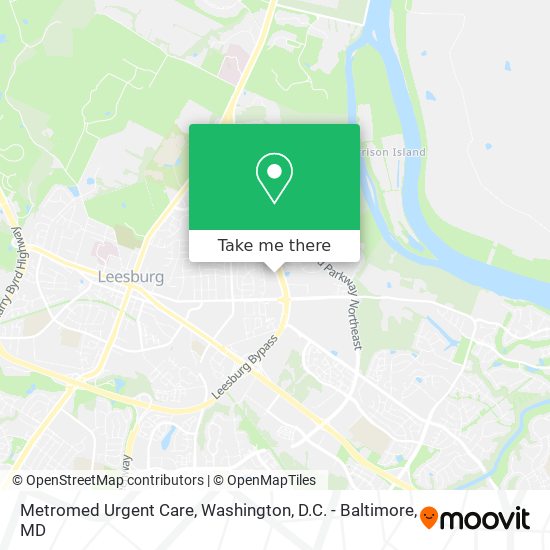 Metromed Urgent Care map