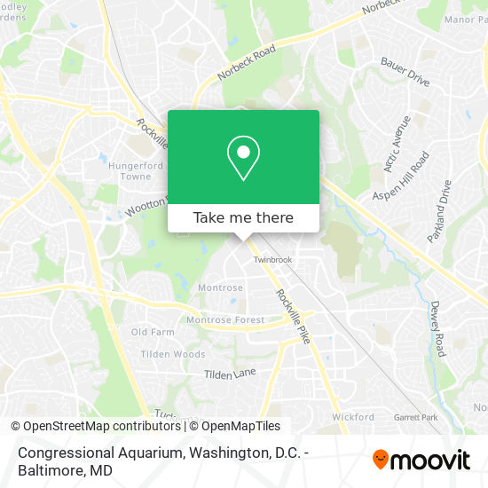 Mapa de Congressional Aquarium