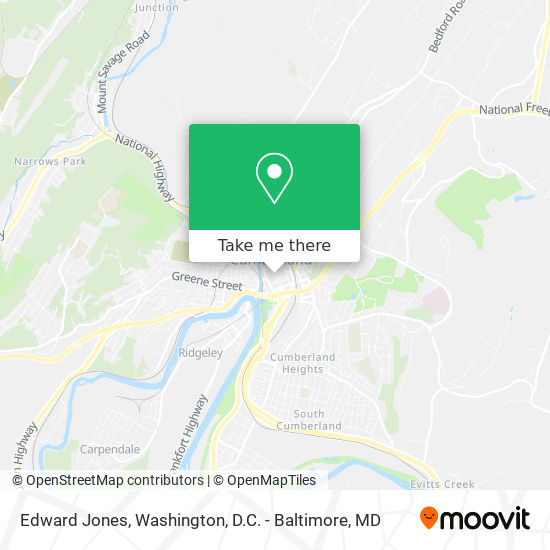 Edward Jones map