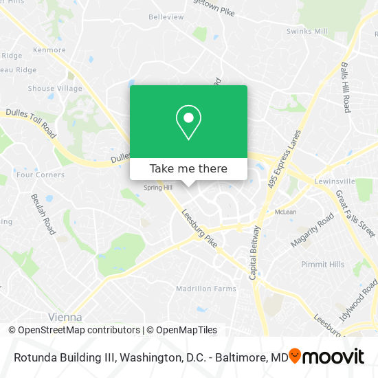 Rotunda Building III map